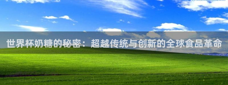 世界杯时间：世界杯奶糖的秘密：超越传统与创新的全球食品革命